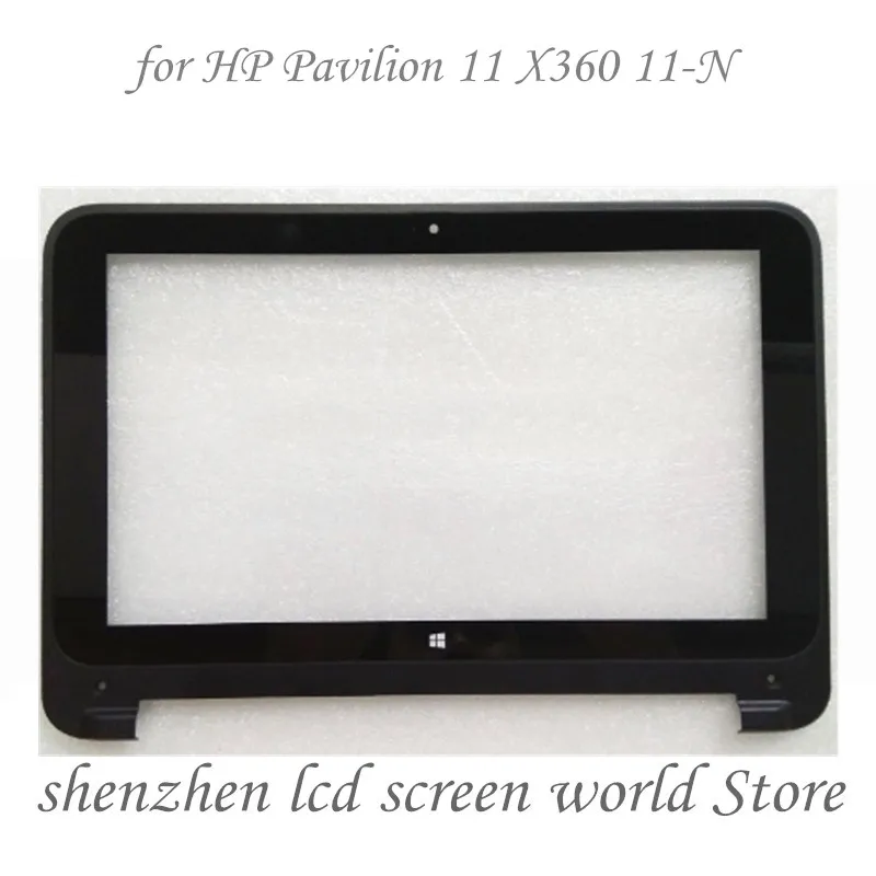 С ободком FraWith для hp 11-N сменный сенсорный экран HP Pavilion 11 X360 11-N010dx серии дигитайзер