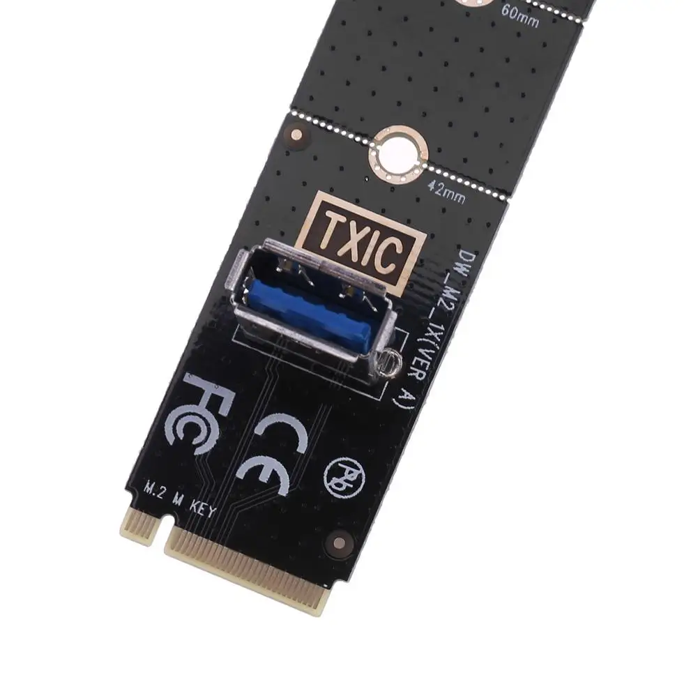 Адаптер-конвертер NGFF M.2 на USB 3 0 расширитель графической карты PCI-E X16 карта