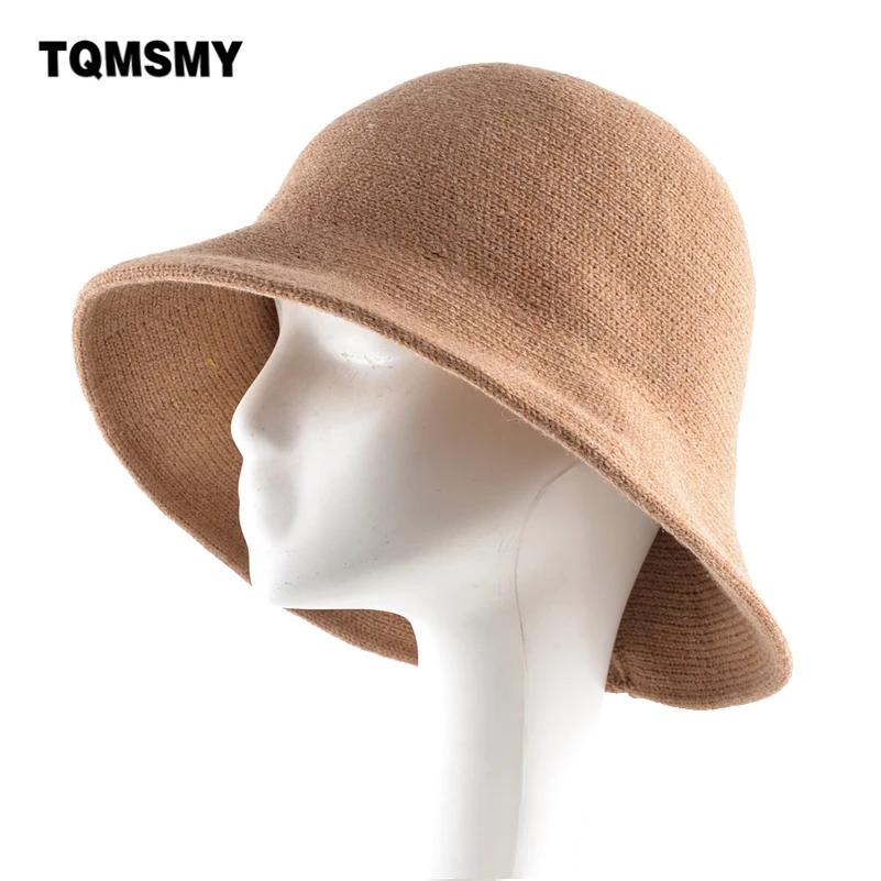 

TQMSMY элегантная Гибкая шляпа женские уличные женские шляпы от солнца мягкая складная Панама шапка осень зима одноцветные Козырьки шапки TME89
