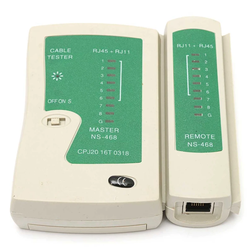 Компьютерная сеть набор инструментов Ethernet LAN Кабельный тестер щипцы RJ45 RJ11 Cat5 Cat6