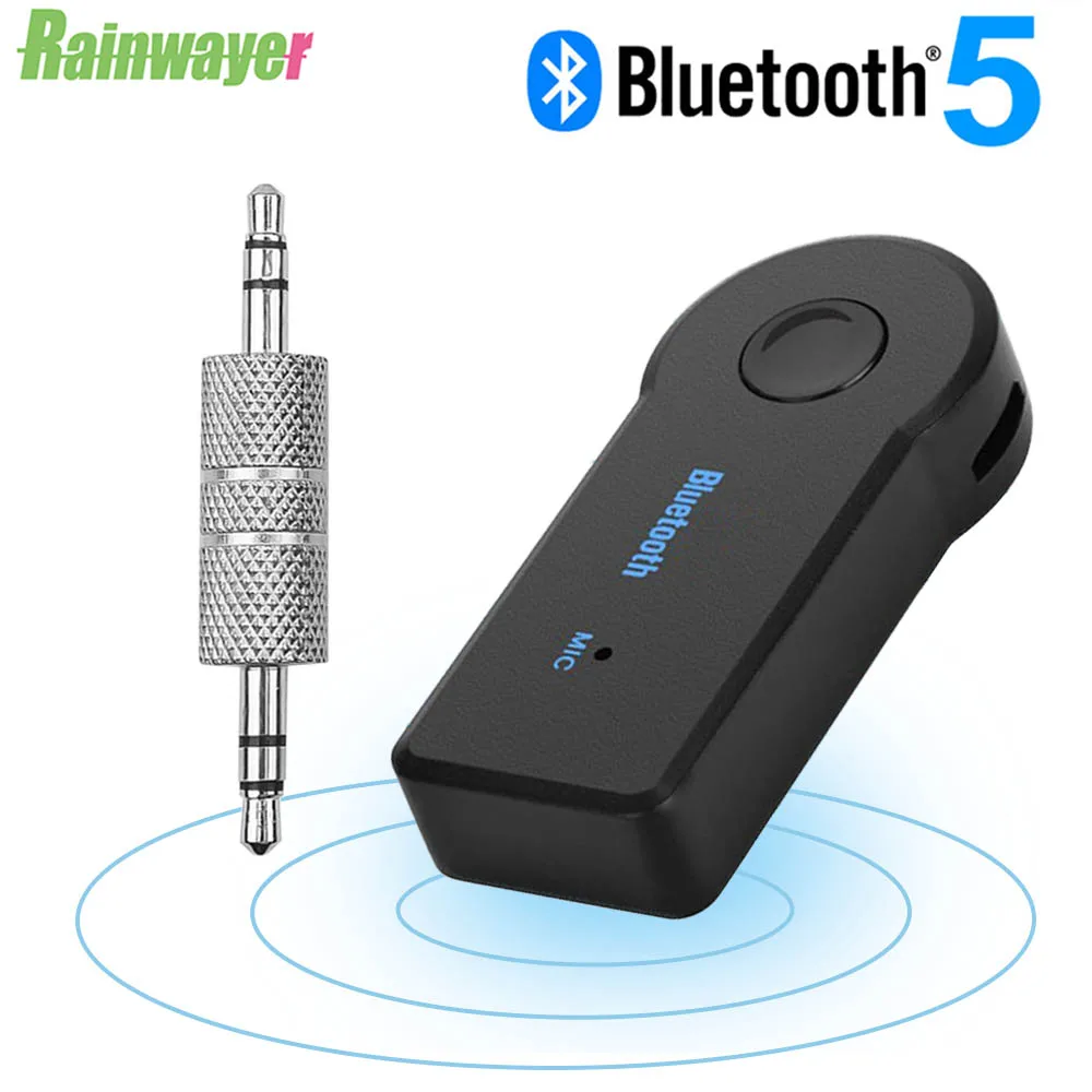 Беспроводной адаптер Rainwayer AUX 3 5 мм разъем Bluetooth приемник 0 для музыки аудио