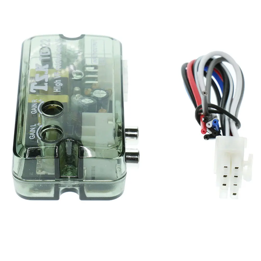 

Auto Stereo Audio REM Subwoofer High To Low Level Output Converter ACC Control