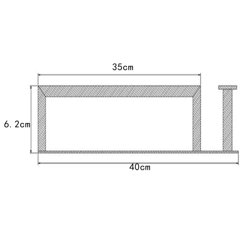 

40cm Bathroom Stainless Steel Towel Rack Washcloth Facecloth Holder Self-Adhesive Home Kitchen Supplies Towel Hanger Holder