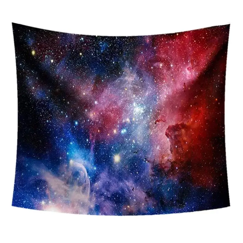 Галактика настенный хиппи-гобелен домашний декор в стиле ретро Йога пляжный