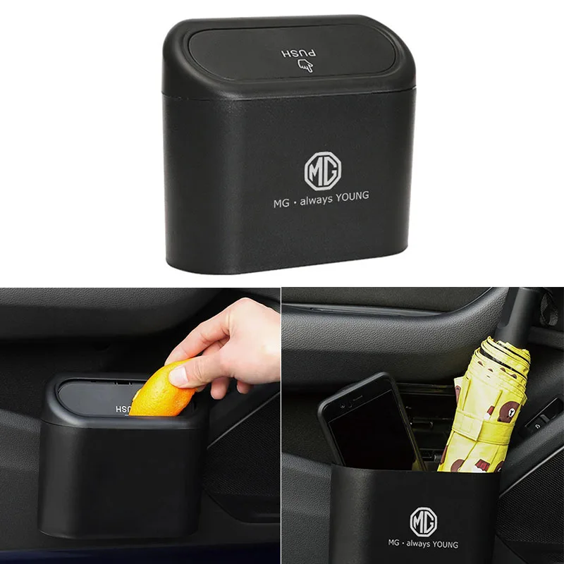 

Car Trash Can Interior Storage Box Storage Box Accessories Artifact Hot Sale for 718 Boxster Cayman Panamera Cayenne Macan