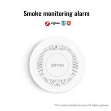 Tuya Wifi Smart Smoke Detector Smoke Network Alarm Smoke Sensor Smart Life APP Control For Houses, Hotels, Shops, Offices