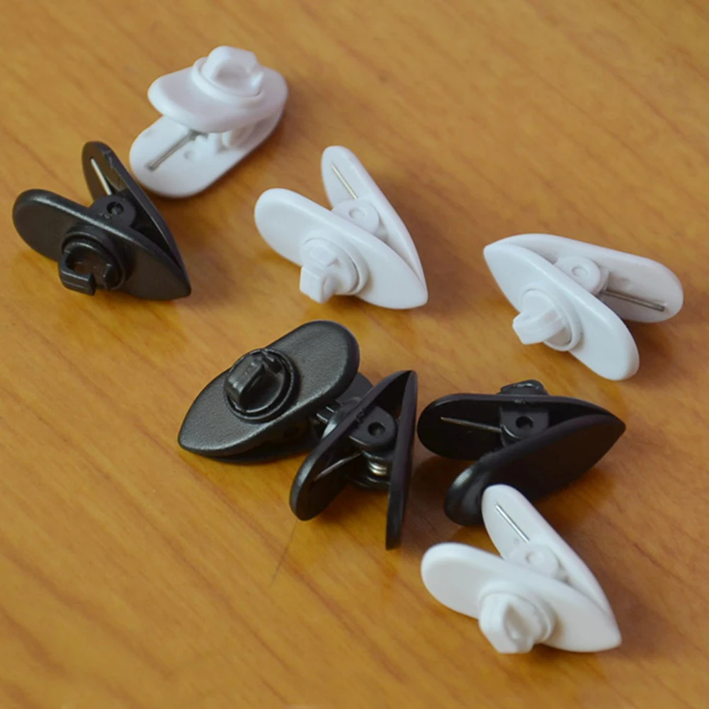 10 шт./партия пластиковый держатель для наушников кабель провод воротник ip зажим