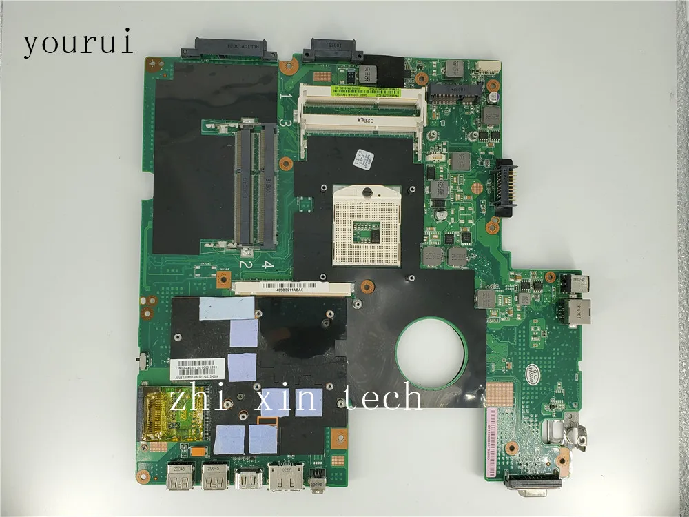 

Высокое качество yourui для ASUS G60JX Материнская плата ноутбука 69N0GZM10C05 DDR3 тест 100% ОК