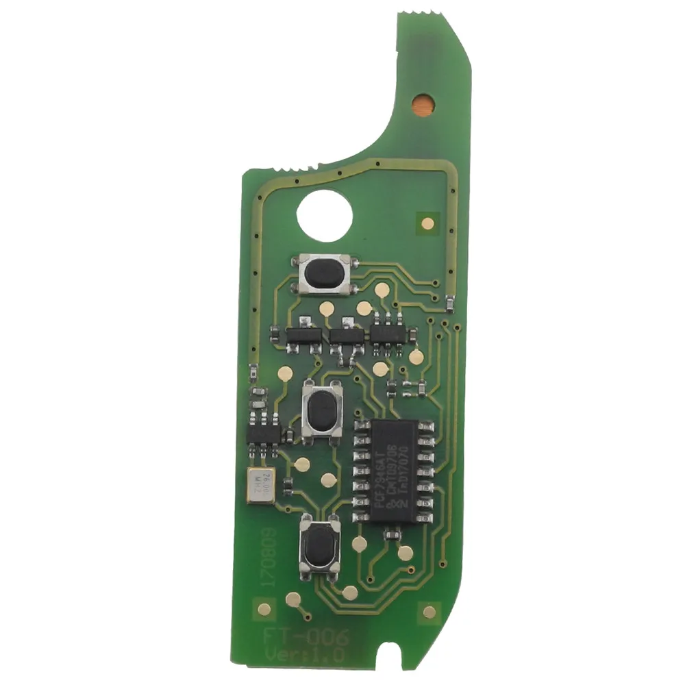 XRSHKEY 3 кнопочный пульт дистанционного управления 434 МГц с чипом 7946 для нового