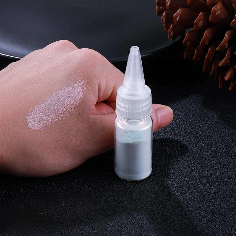 

5 Colors Cosmetic Grade Pearlescent Natural Mica Mineral Powder Epoxy Resin Dye Pearl Pigment DIY Jewelry Crafts Making Accessor