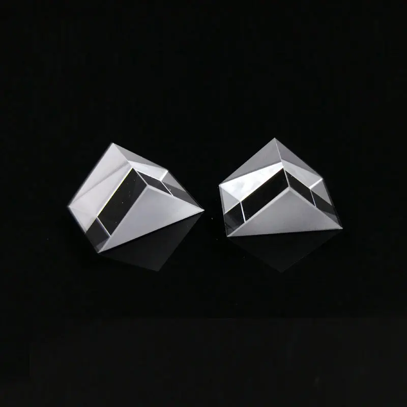 2 шт. 10x10x10 мм Equilateral Prism прямоугольный внешний отражатель оптики K9 материал