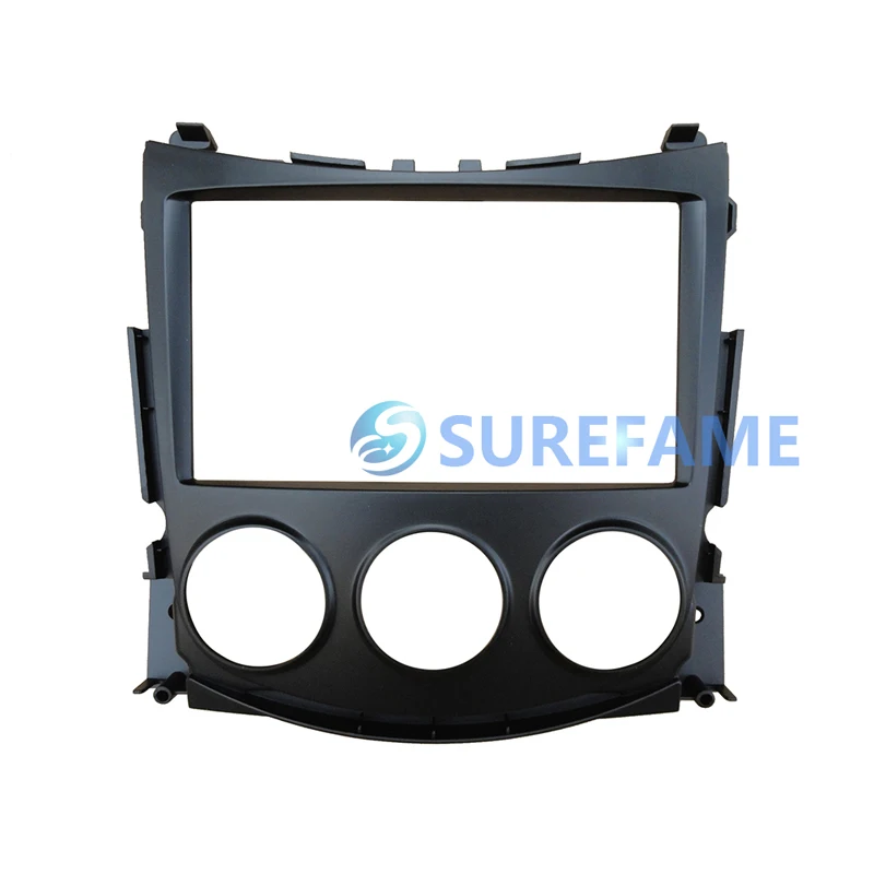 Двойной Din Автомобильный адаптер Facia для Nissan 370Z 2009 2014 Dash Kit крышка Радио Стерео