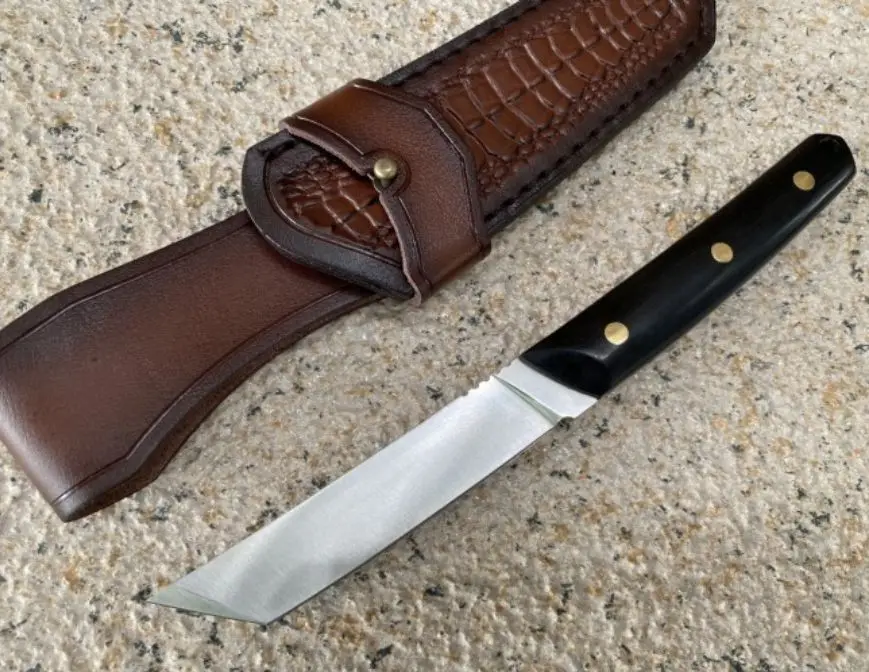 Нож VG10 с прямым фиксированным лезвием скрытого воина тактический карманный