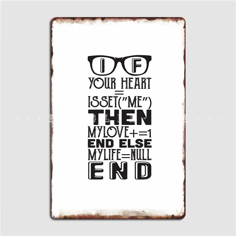 

Металлический плакат в форме сердца и гика, Постер для кинотеатра, кухни, для создания клуба, барной доски