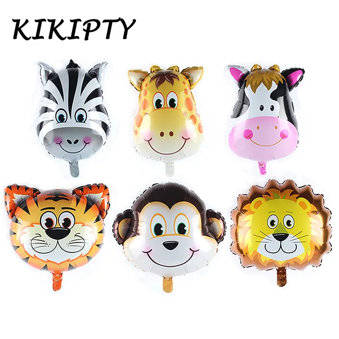 

1pcs 44*60cm Animal balloon Aluminum foil Balloon kids Birthday Party Decoration balloon baby shower party toy supplies