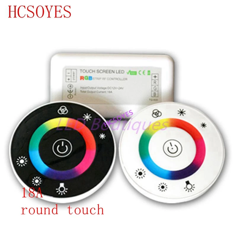 Беспроводной Радиочастотный пульт дистанционного управления 2 4G 18A 7key Круглый