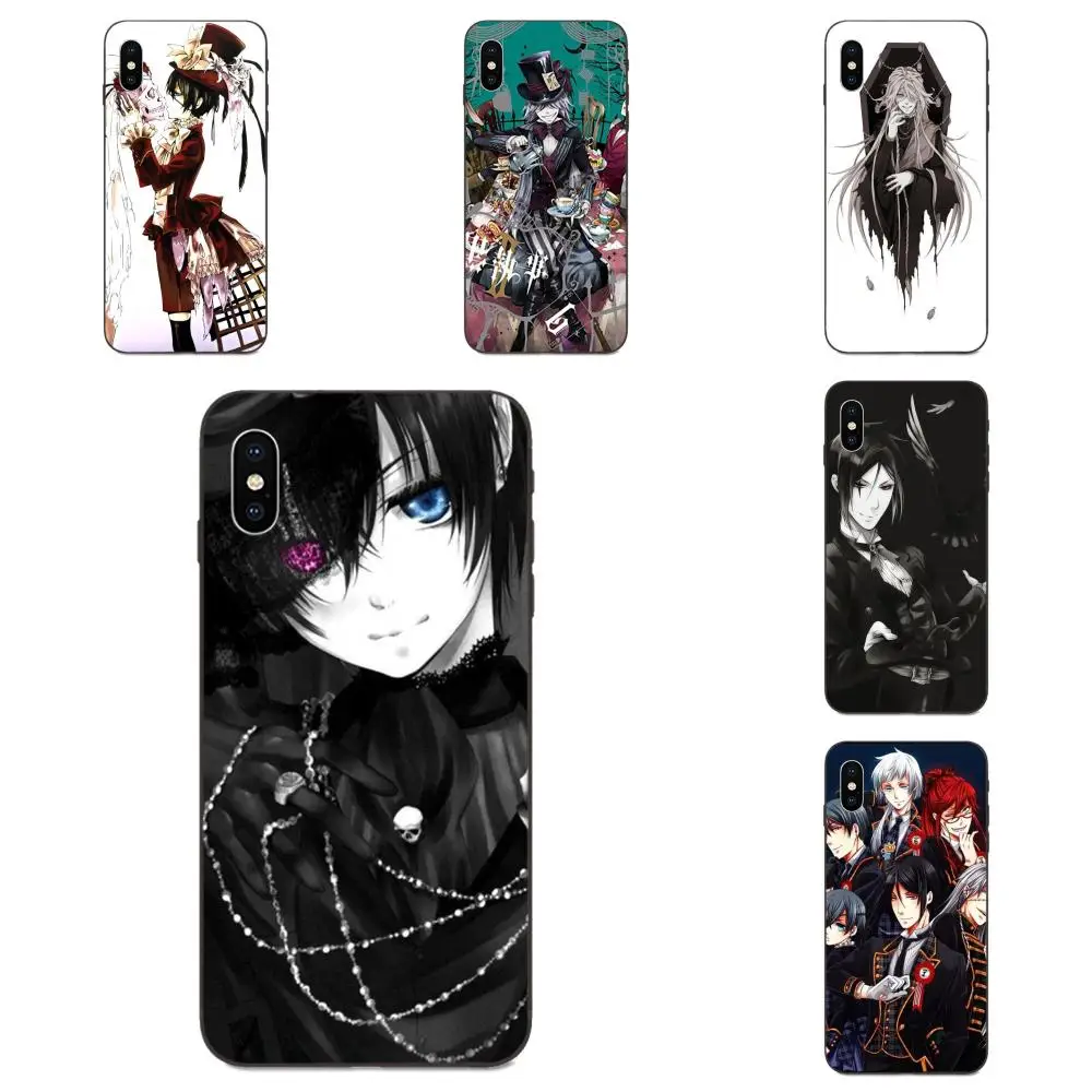 Аксессуары для TPU чехол Xiaomi Redmi Mi Note 2 3S 8 9 Lite SE Pro The Black Butler Kuroshitsuji
