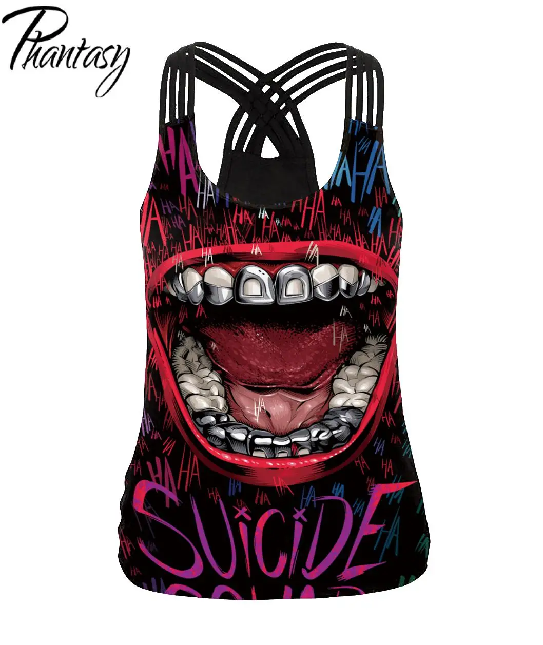 Женская майка с открытой спиной Phantasy повседневный ажурный топ без рукавов