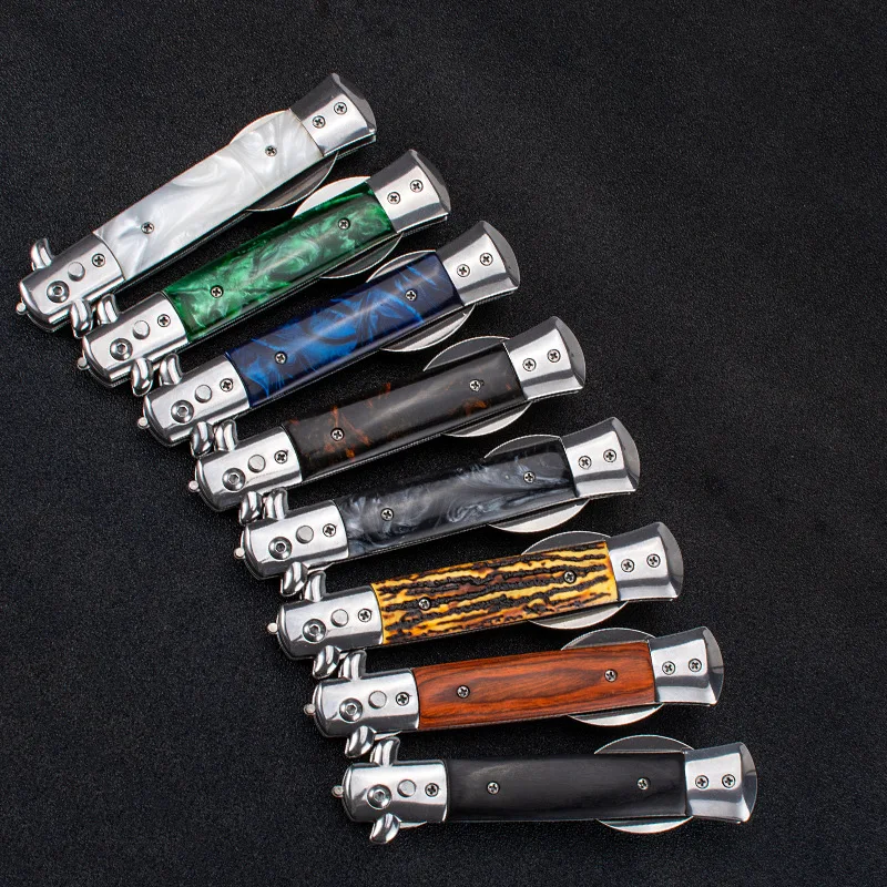 A149 походная Портативная Складная посуда Весенняя ручка из смолы ложка