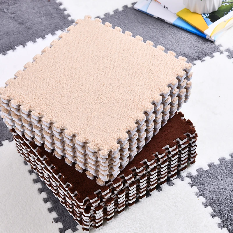 

Foam Floor Mat Household Stitching Cushion Children Large Area Thickening Cushion Bedroom Tatami Bedside Carpet