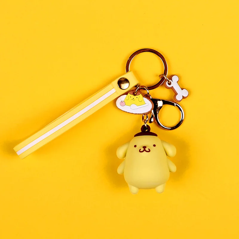 ZZ - 05 Милый мультфильм Мелодия куроми Cinnamoroll ПВХ кукла брелок кулон для женщин сумка кошелек Подвеска «рюкзак» автомобиль брелоки украшения - Цвет: ZZ - 05