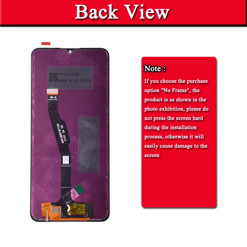 screen for huawei honor 9a lcd touch screen digitizer panel for y6p 2020 enjoy 10e display replacement phone part assembly free global shipping