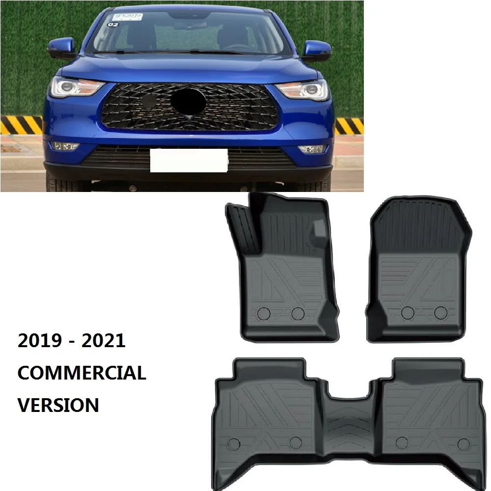 Автомобильные коврики CITYCARAUTO подходят для Greatwall Poa Power Cannon 2019 2020 2021 2022 кожаные 3D из