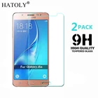 2 шт. закаленное стекло для телефона Samsung Galaxy J5 2016, ультратонкая Защитная пленка для экрана j510f для Samsung J5 2016, стекло
