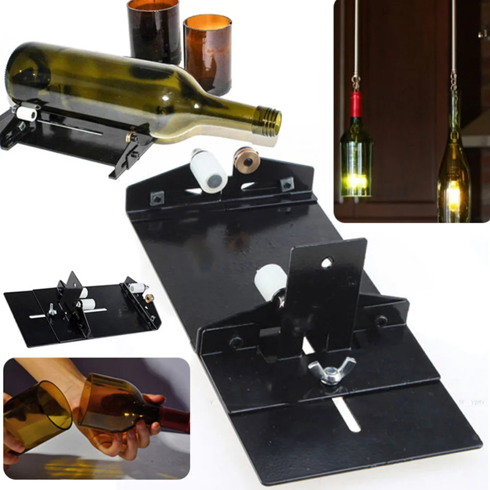 

DIY Glass Bottle Cutter Machine Beer Glasses Accessory Tool Kit (3 Pulley)