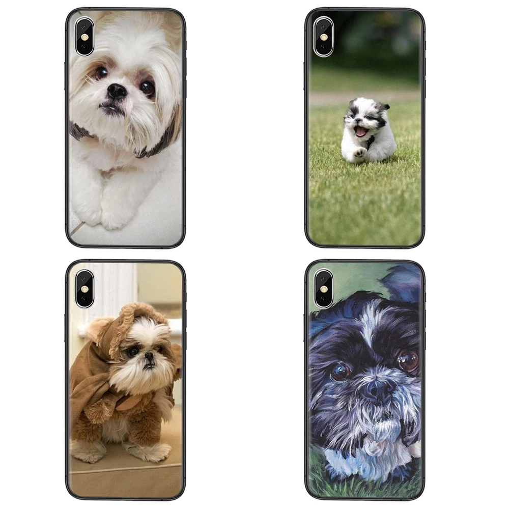 Дешево для Galaxy Note 20 10 9 8 Lite Pro Ultra M51 M31 M30S A10 A10S A8 A7 A5 J6 J8 2018 Щенки собак Shih Tzu самый