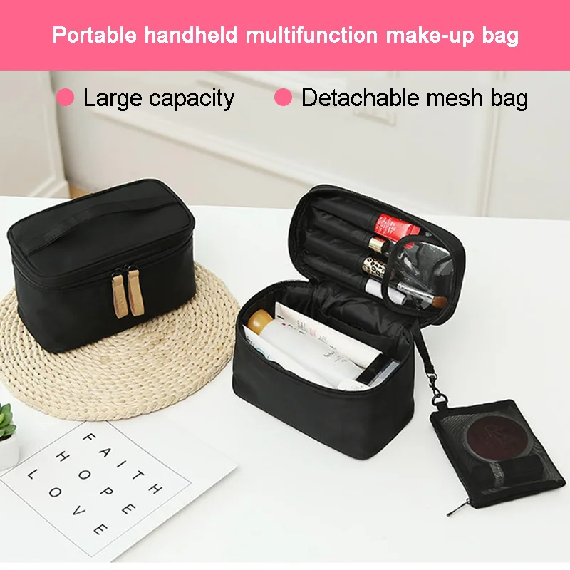 Женская косметичка на молнии чехол для туалетных принадлежностей Женский