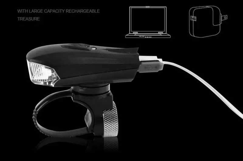 Суперъяркий велосипед 500 люмен светодиодный велосипедный передний свет USB Перезаряжаемый водонепроницаемый автоматический свет для горной дороги городской велосипед