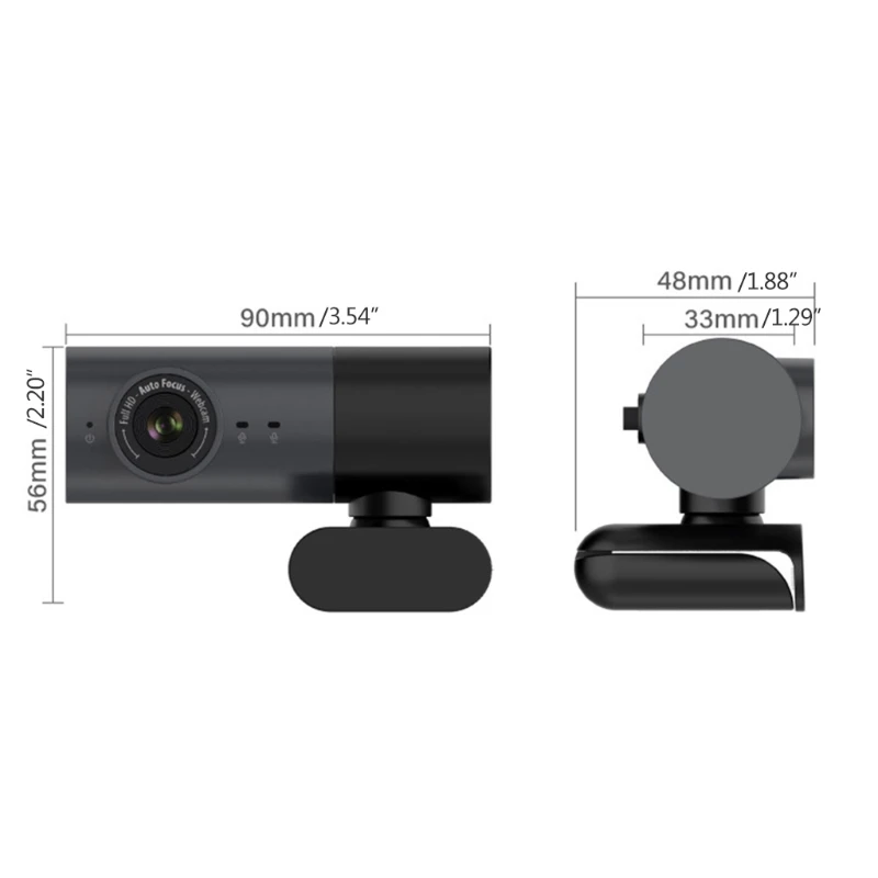 USB Webcam1080p сеть с автофокусом двойные микрофоны высокой четкости для прямой