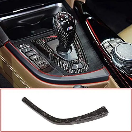 

Central Control Instrument Panel Variable Box Gear Panel Side Frame Decorative Strip Sticker for BMW M3 2014-2018