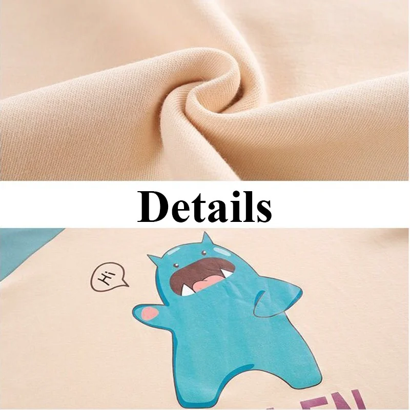 

Cartoon Letter Printed Women Pajama Sets Short Sleeve Patchwork Kawaii Soft Breathable Korean Style Sleepwear Shorts Girls Chic