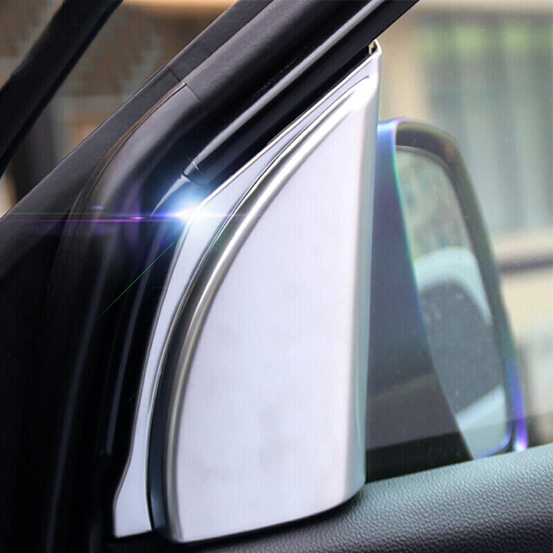 

Матовая Передняя головка для Honda CRV CR-V 2012-2016 ABS, рамка для лампы, треугольная литьевая отделка, аксессуары для стайлинга автомобиля, 2 шт.