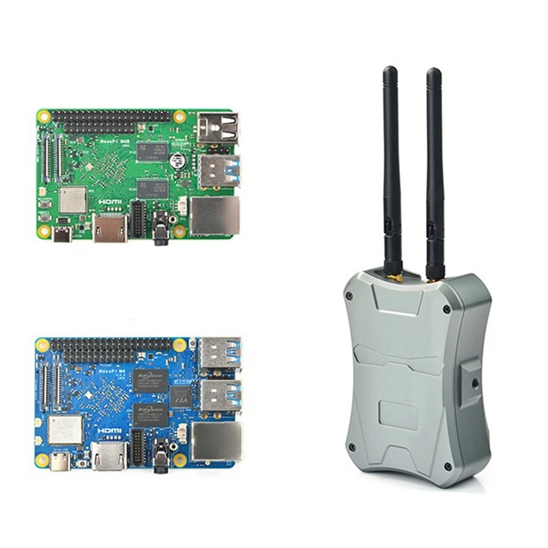 Для NanoPi M4V2 CNC металлический чехол Combo Rockchip FriendlyELEC RK3399 SoC 2 4G & 5G двухдиапазонный WiFi +