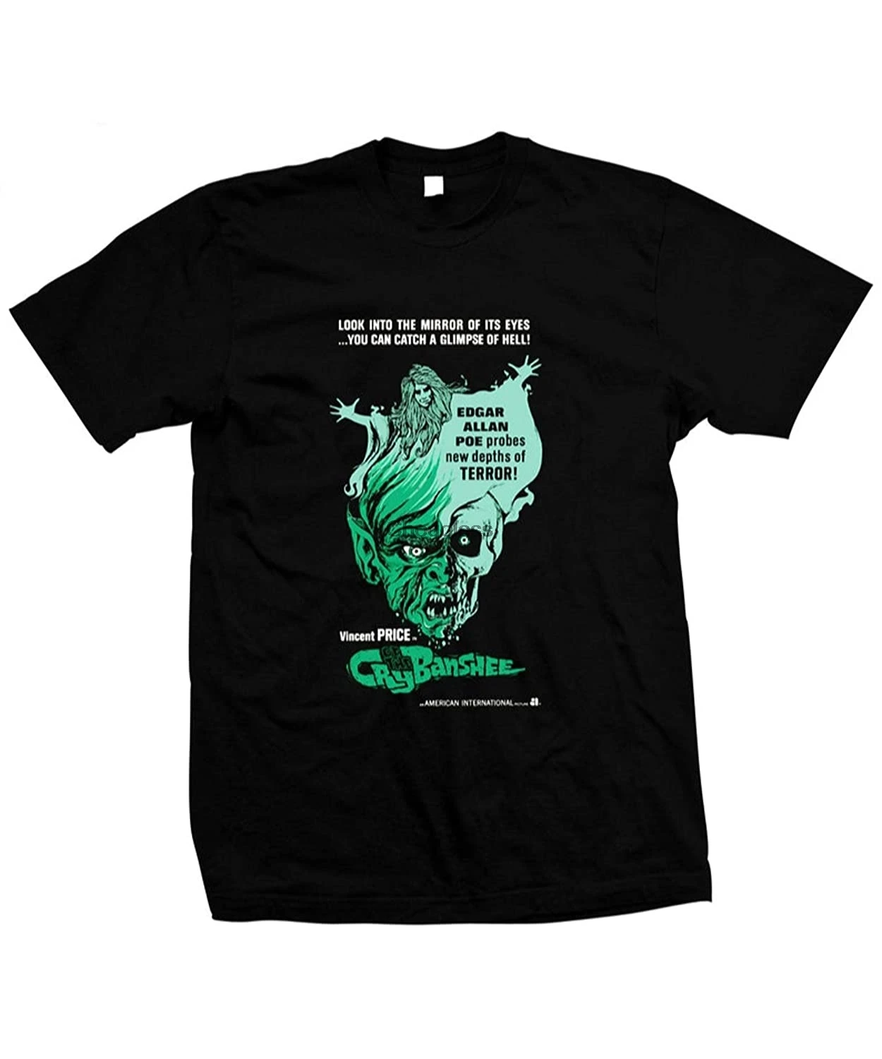 Классическая футболка с рисунком из фильма ужасы для мужчин женщин и |