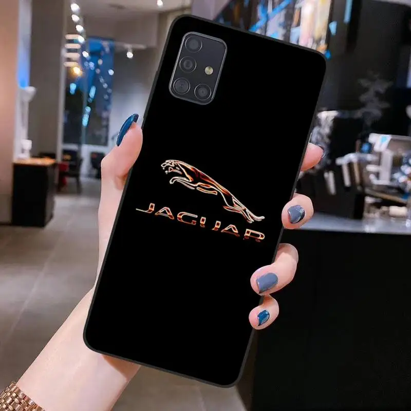 

KPUSAGRT Luxury brand car Jaguar Phone Case for Samsung S20 plus Ultra S6 S7 edge S8 S9 plus S10 5G lite 2020