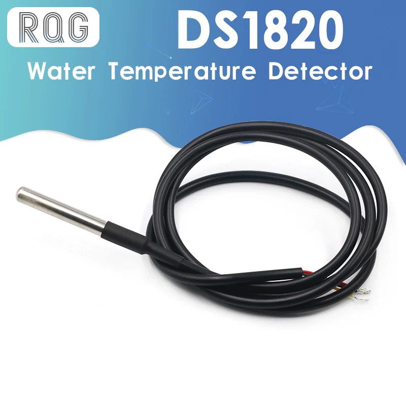 Датчик температуры посылка сом из нержавеющей стали DS1820 водонепроницаемый