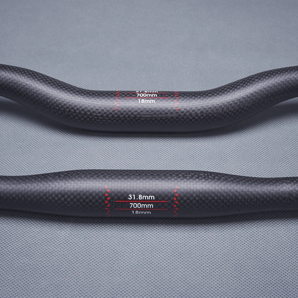 Велосипедные детали матовый руль из углеродного волокна 3K для горного