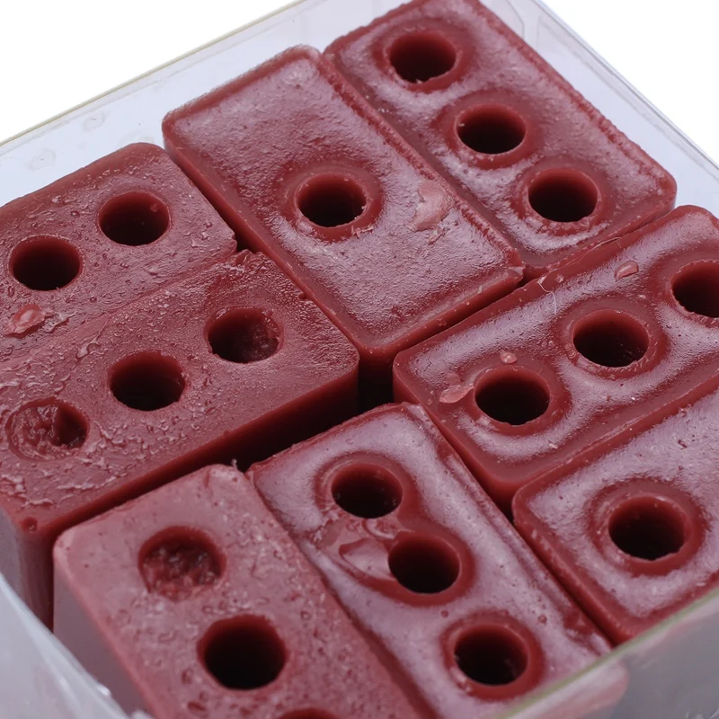 

Teaching Class Wall Cement Toy New 32Pcs Mini Cement Cinder Bricks Build Your Own Tiny Wall Mini Red Bricks