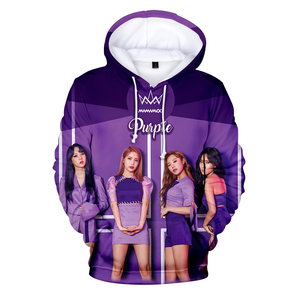 Худи 20213D с принтом Kpop Band MAMAMOO and EXID мужские и женские толстовки 3D худи Модные