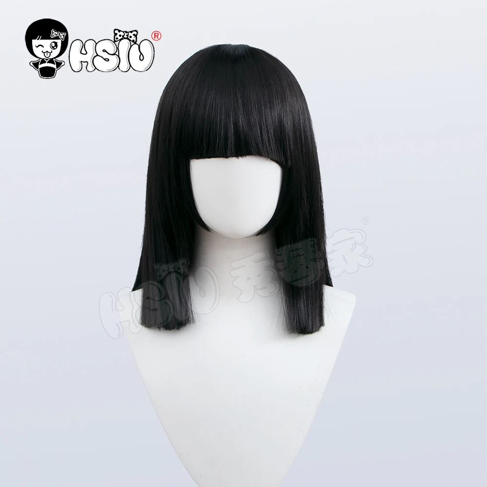 Nanno cosplay wig Girl from Nowhere HSIU Black short hair+Free Brand Cap | Тематическая одежда и униформа