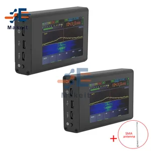 3 5 inch tft touch screen malachite receiver sdr 50khz 200mhz ham transceiver receiver radio network analyzers with antenna free global shipping