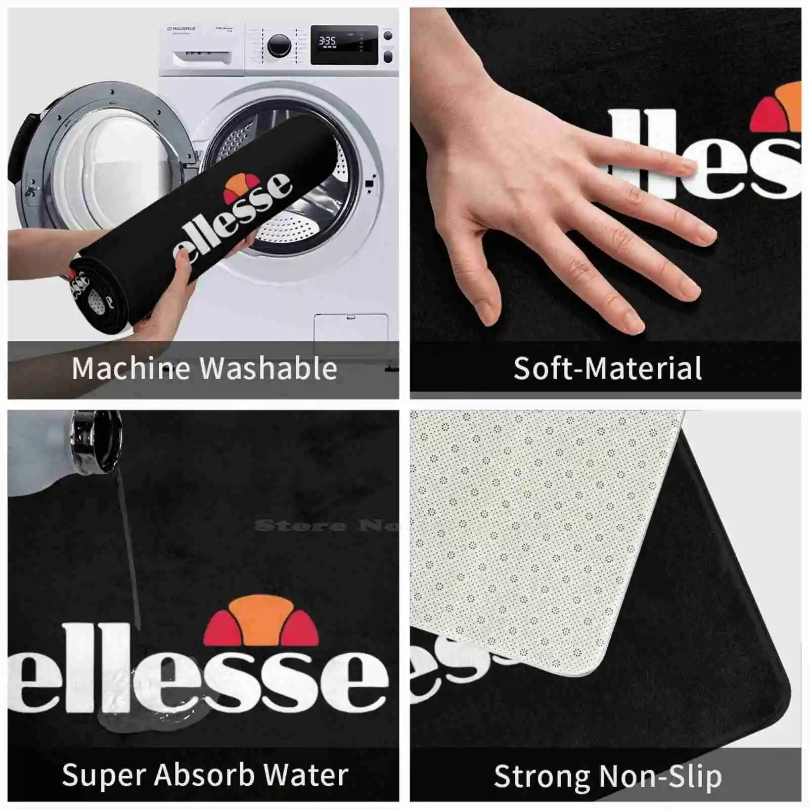 Лучшая покупка коврик для ног с логотипом двери домашний Логотип свитер дерево