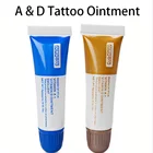 Гель для ухода за татуировками, 50 шт., профессиональный Витамин A  D, мазь против шрамов, Перманентный макияж, крем для ухода за бровями и губами