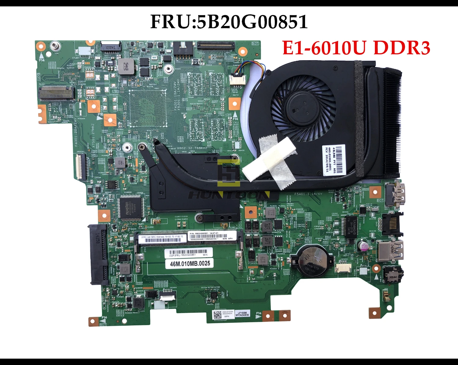 Высококачественный LF155M 448.01001.0011 для lenovo Flex2 15D материнская плата ноутбуков FRU: