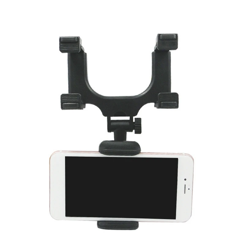 Универсальный автомобильный зеркальный держатель для телефона с поворотом на 180