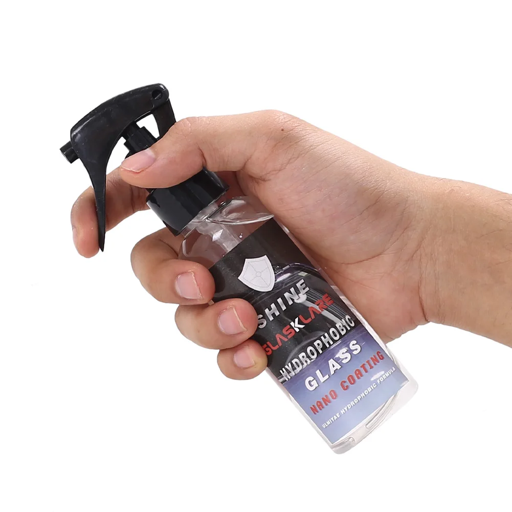 

100/50ml Automotive Glass Super Hydrophobic Coating Rainproof Agent Rearview Mirror Windshiled Water Repellent Spray Agent Tools